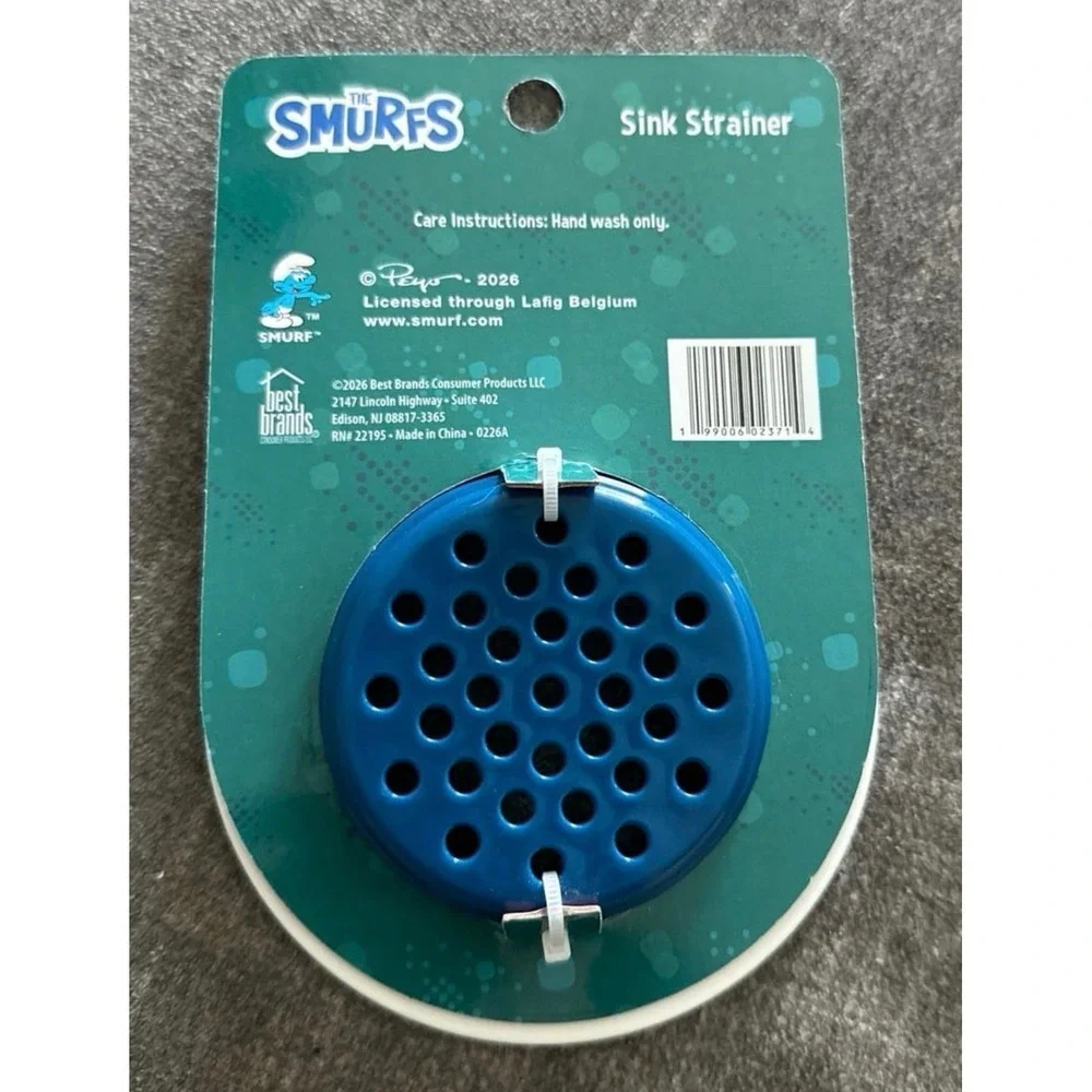 Peyo The Smurfs‎ KITCHEN SINK STRAINER NWT